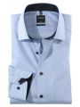 Camicia olymp luxor in puro cotone oxford no stiro modern fit