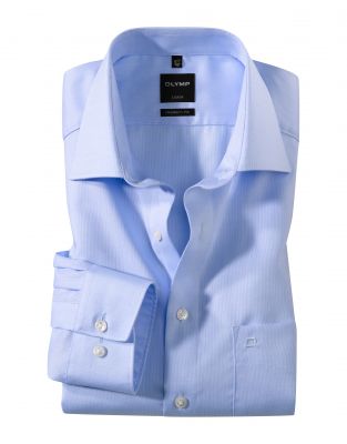 Camicia olymp in cotone oxford facile stiro modern fit