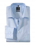 Camicia olymp luxor in cotone liscio no stiro modern fit