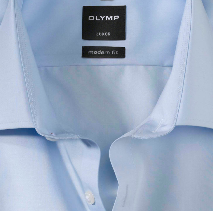 Colletto Kent OLYMP Luxor a Maniche Lunghe Camicia da Galia Colore: Bianco 