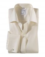 Camicia elegante olymp comfort fit con polso doppio per gemelli