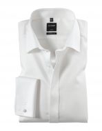 Camicia elegante olymp modern fit con polso doppio per gemelli