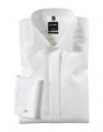Camicia collo diplomatico olymp modern fit con polso doppio per gemelli