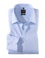 Slim fit shirt olymp cotton chambray stretch in five colors