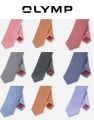 Pure silk slim olymp tie in nine colours