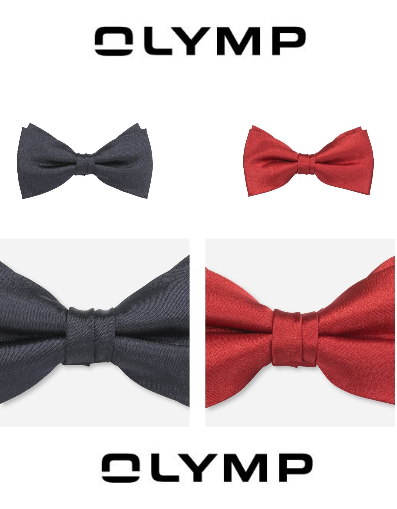 Papillon fashion men's olymp in pure silk five colors sale online store