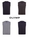 Olymp waistcoat with v-neck in pure combed wool