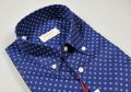 Short-sleeved shirt pancaldi regular fit cotton printed