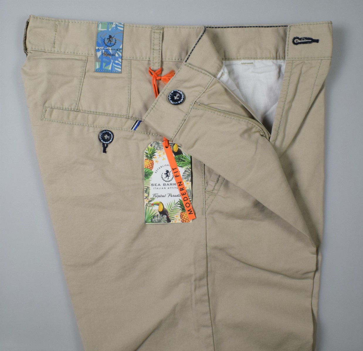 Bermuda classico da uomo Sea Barrier in puro cotone a soli 39 euro