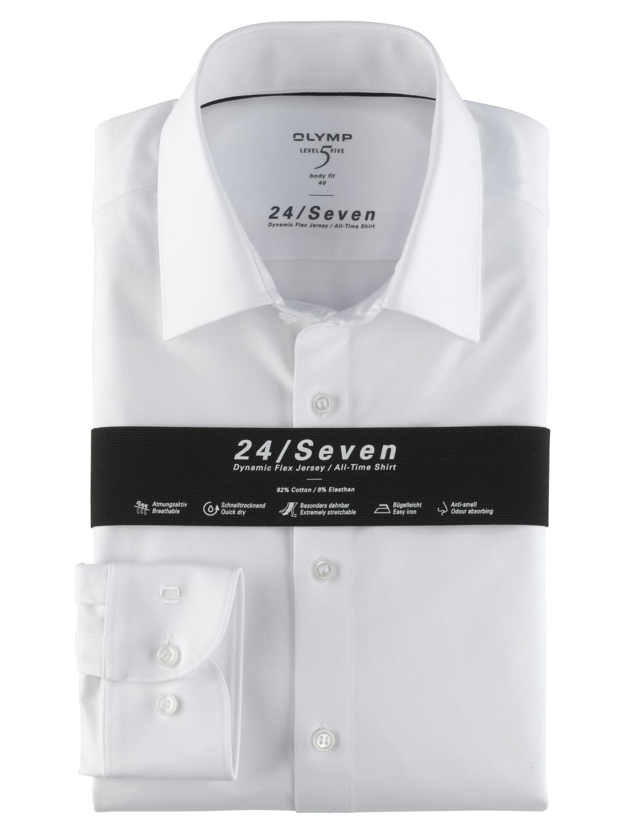 Shirt man Olymp 24/Seven Dynamic Flex Jersey store online sales
