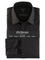 Olymp level five shirt in black slim fit jersey