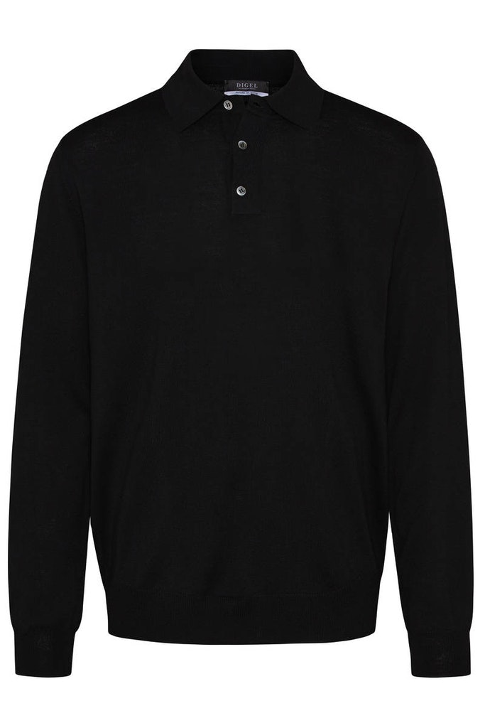 Polo classica da uomo Digel Lana Merinos Extrafine Negozio online saldi