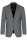 Medium grey digel stretch wool dress drop six modern fit