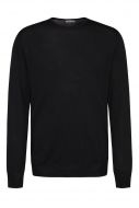 Modern fit merino wool neck sweater