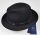 Cappello classico in feltro panizza nero waterproof 