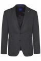 Grey digel blazer jacket unlined in power stretch jersey