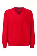 Red sweater green coast modern fit made in Italy 