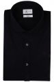 Camicia nera ingram dynamo tessuto performante vestibilità slim fit