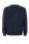 Green Coast blue neck round regular fit sweater made in Italy 