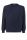 Green Coast blue neck round regular fit sweater made in Italy 
