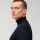 Olymp blue turtleneck sweater in extra fine merino wool