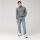 Olymp medium grey turtleneck sweater in extra fine merino wool