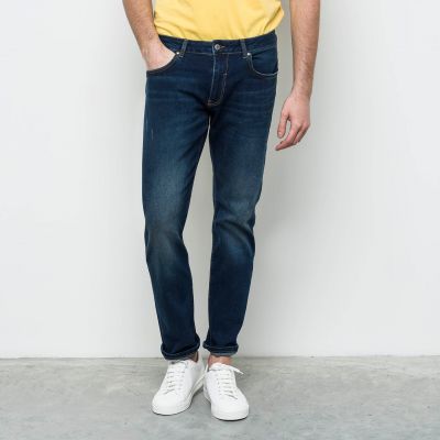 Jeans mcs middle blue denim lavaggio leggero