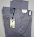 Regular fit sea barrier grey trousers in stretch cotton