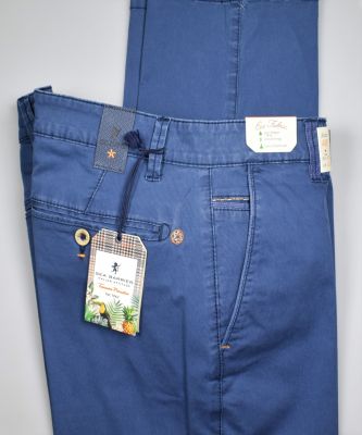 Pantalone blu chiaro regular fit sea barrier in cotone stretch