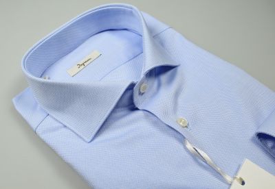Light light blue shirt slim fit ingram cotton oxford 
