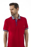 Modern fit green coast polo shirt with scottish cotton pocket