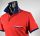 Modern fit red scottish thread cotton ingram polo shirt