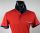 Modern fit red scottish thread cotton ingram polo shirt