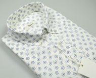 Ingram button down regular fit linen and cotton shirt