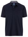 Olymp blue polo shirt in cotton blend modern fit