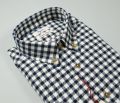 Flannel shirt ingram neck button down regular fit