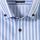 Camicia button down olymp modern fit a righe celeste