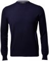 Navy blue gran sasso gran sasso crew-neck sweater in cashmere