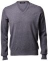 Sweater grey gran sasso pure cashmere