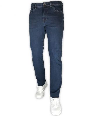 Jeans blu denim stone washed sea barrier modern fit