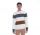 Manuel garcia striped crew-neck in wool blend 