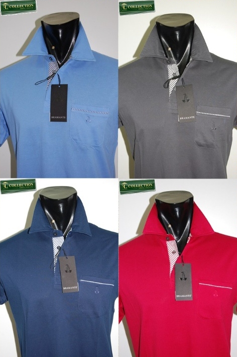 Bramante 4 color cotton polo