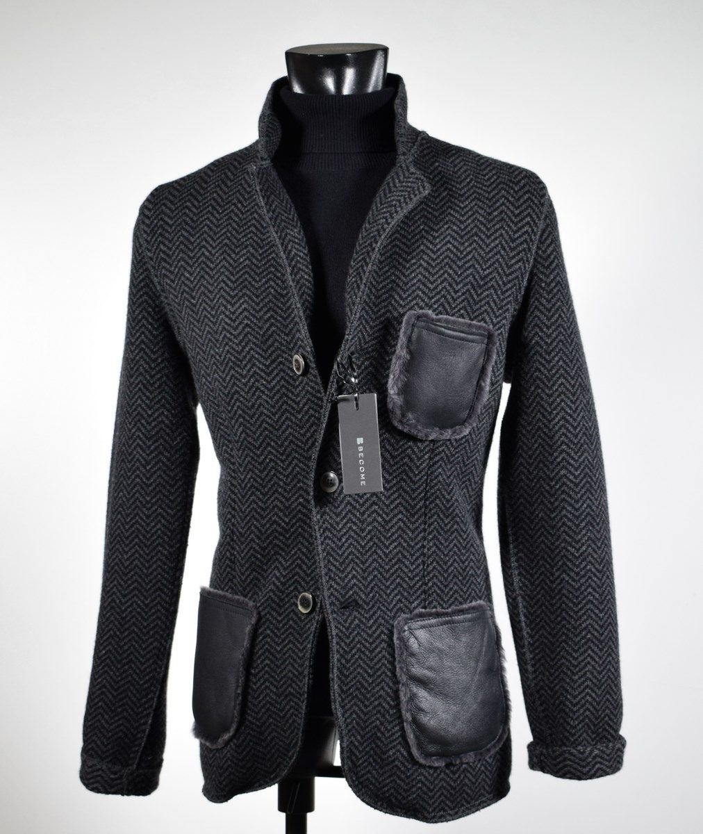 Dark grey wool clearance jacket