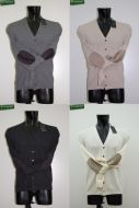 Cardigan con toppe slim fit Become 5 Colori