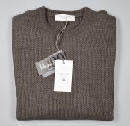 Maglione paricollo noce cavalieri milano modern fit 