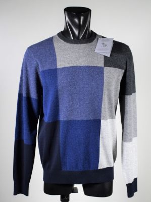 Sweater mixed cashmere knights modern fit