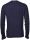 Blue gran sasso braided sweater mixed cashmere 