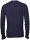 Maglione gran sasso blu a trecce misto cashmere 