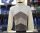 Turtleneck sweater gran sasso wool merinos cream patterned