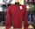 Sweater gran sasso bordeaux extrafine merino wool